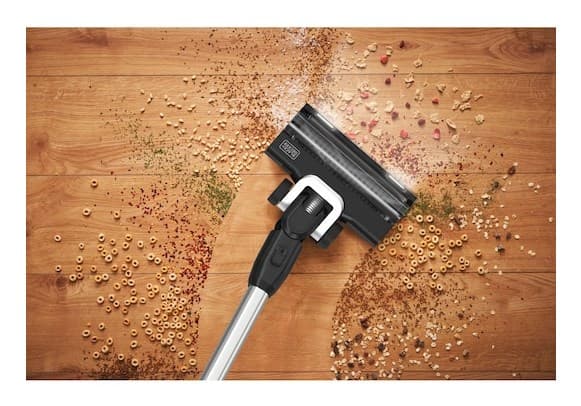 BLACK+DECKER BSV520BRP-QW 18V Støvsuger, Poseløs, LED