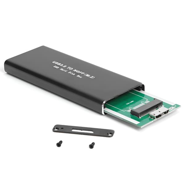 Diskkabinet Adapter M.2 NGFF USB 3.0 SSD SATA III diskbøjle