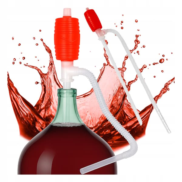 VINPUMP FÖR TÖMNING OCH DRÄNNING AV VIN MED HANDPUMP