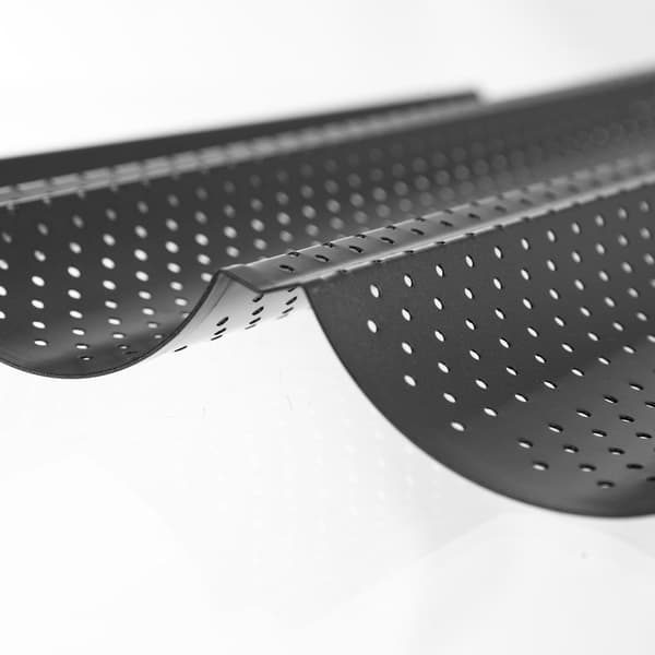 Stålform til baguetter 38 cm