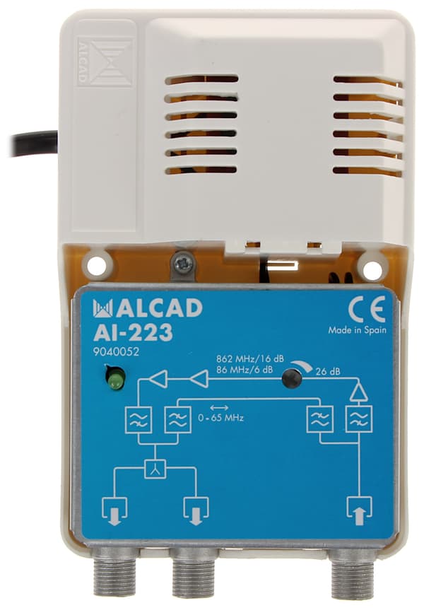 AI-223 ALCAD ANTENNE FORSTÆRKER