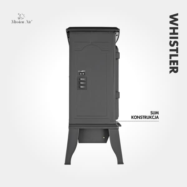 WHISTLER 2000W ELEKTRISK KAMIN