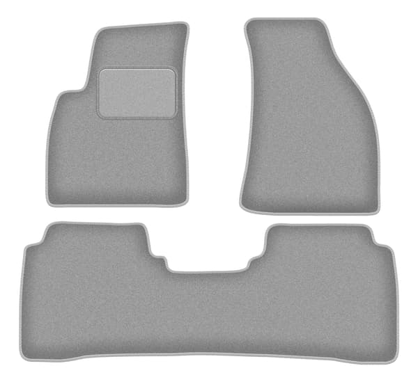 Grå bilmåtter til Hyundai SantaFe I SUV (2000-2006)