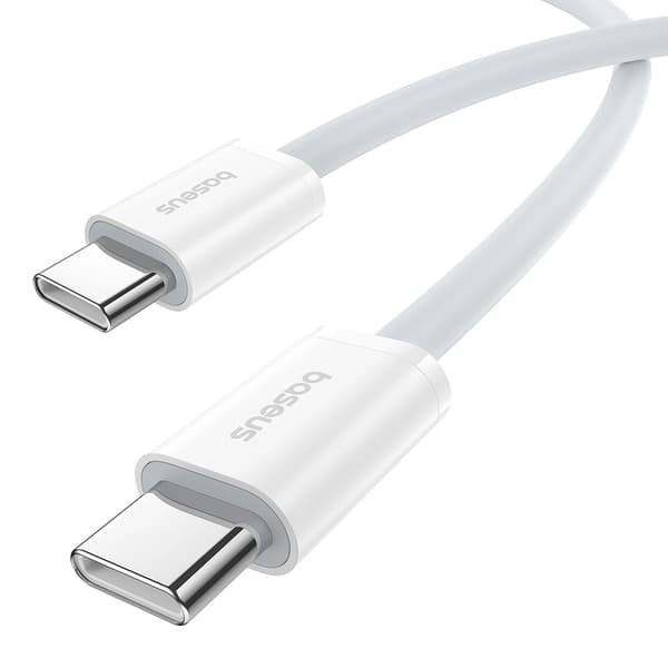 Baseus Superior Series II USB-C-kabel - USB-C 30W 480Mb/s 1m - Vit