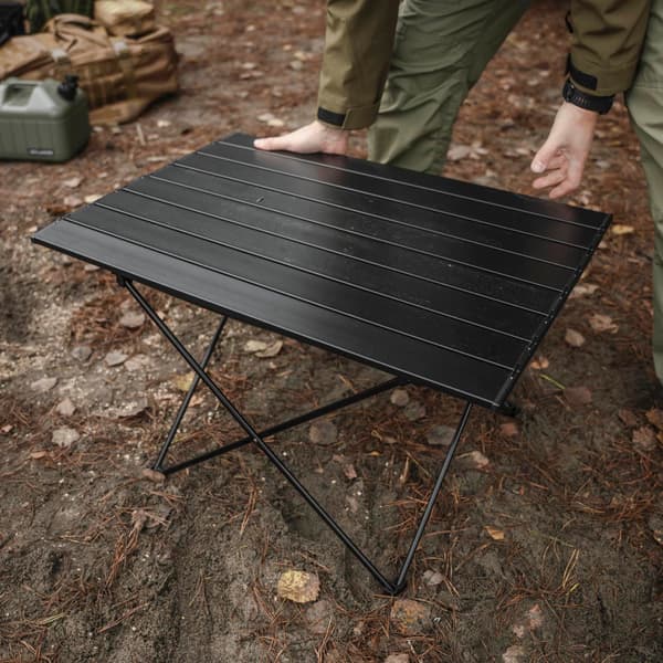 Offlander foldbart campingbord i aluminium