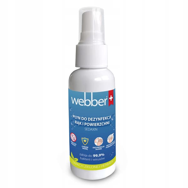 HÅNDDESINFEKTIONSSPRAY WEBBER 50ML
