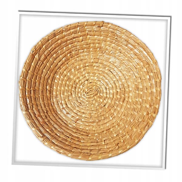 Pyöreä olkikori leivän kohotukseen 35cm