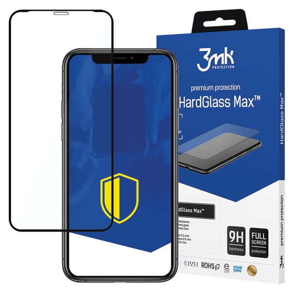 Apple iPhone Xr - 3mk HardGlass Max Sort