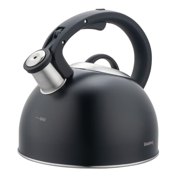 STÅLKEDEL MED FLØJTE 2,5L KLAUSBERG KB-7911