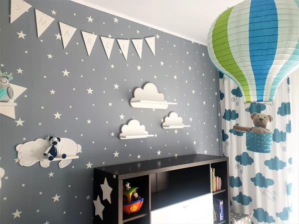 Cloud hylder sæt med 3 IBIZA - Elegance