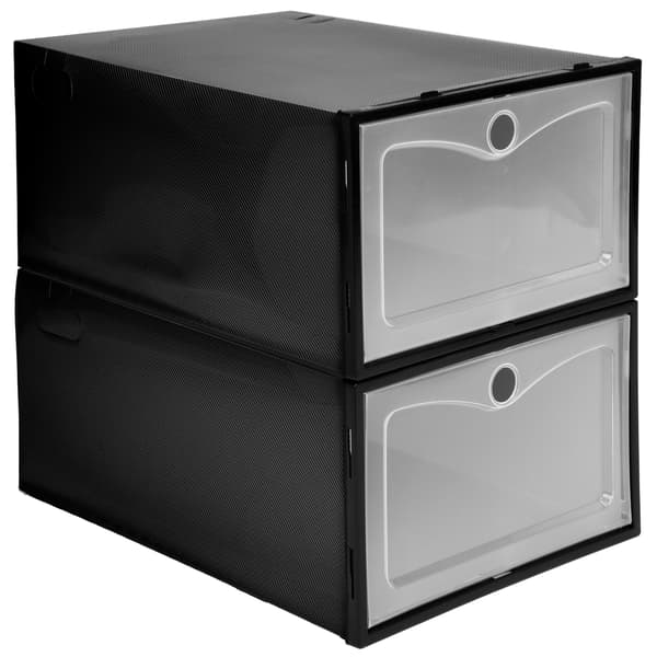 OSLO BLACK kenkälaatikkosetti, 10 kpl