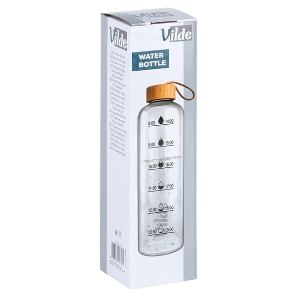 Lasinen juomapullo 1 l