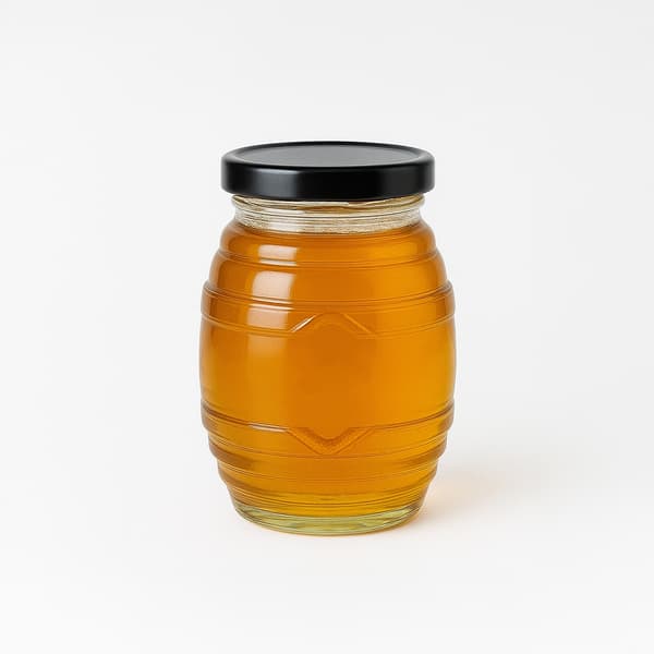 5x UL glaskrukker 100 ml til honning, marmelade, krydderier, gaveglasflasker