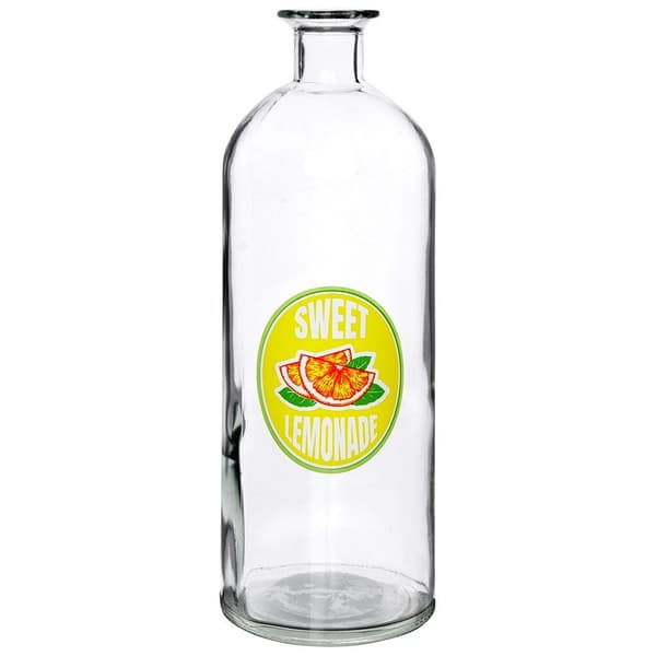 Lasinen pullo limonadille 1 l