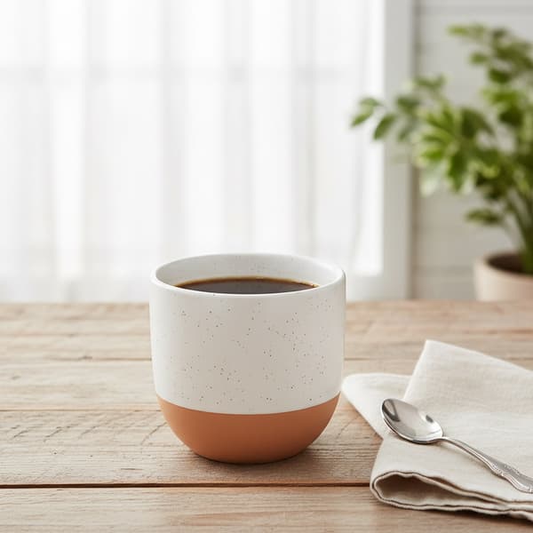Vit keramisk mugg 290 ml