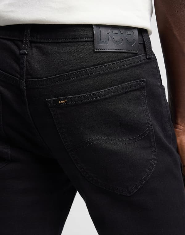 Lee DAREN Sort Skyllet Herrejeans Lige W31 L30