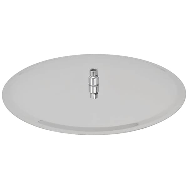 vidaXL regnbruserhoveder i rustfrit stål, 2 stk., Ø 50 cm