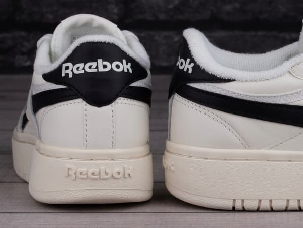 Reebok Club C Double damesko MED læder hvid sort 38.5 3R5G6