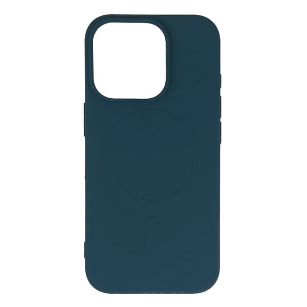 Flydende silikone-cover MagSafe til iPhone 16 Pro - mørkeblå