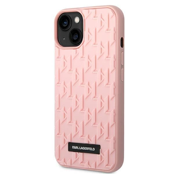Karl Lagerfeld KLHCP14MRUPKLPP iPhone 14 Plus / 15 Plus 6.7 hardcase pink/pink 3D Monogram