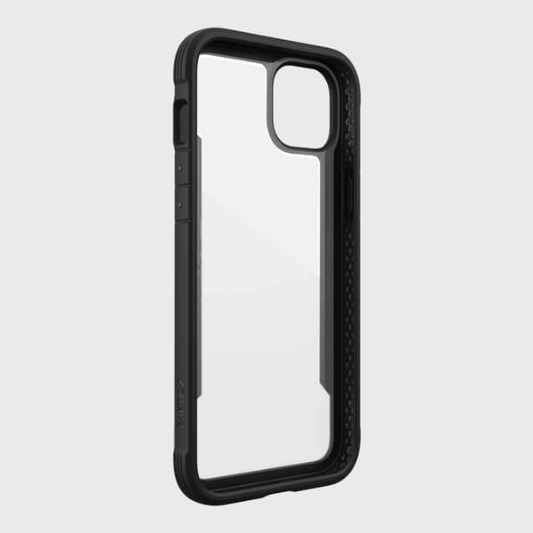 Raptic X-Doria Shield-cover til iPhone 14 Plus, pansret cover, sort