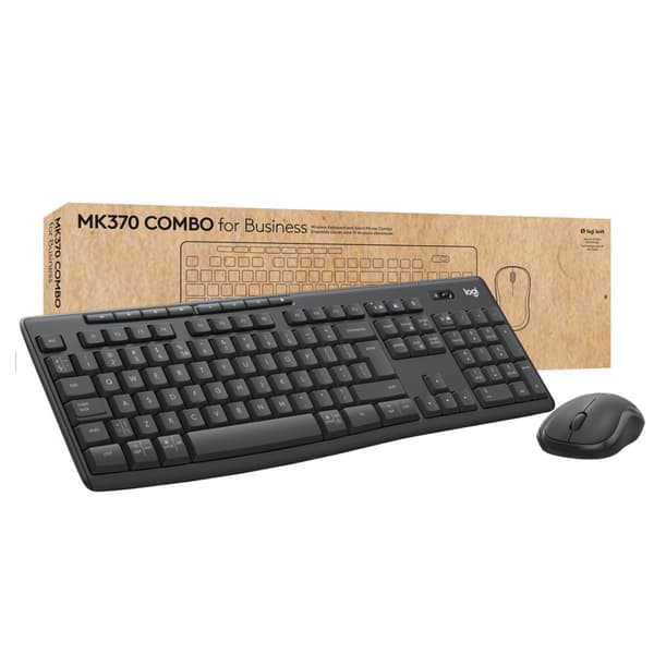 Logitech MK370 Combo Langattomat Yrityskuulokkeet, Grafiitinharmaa