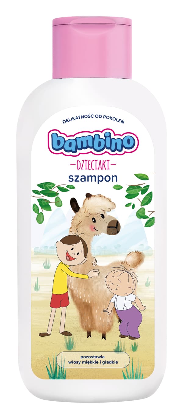 BAMBINO Børneshampoo Bolek og Lolek Skov 400 ml
