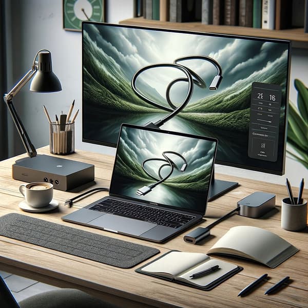 CO2 USB-C FÖRLÄNGNINGSKABEL SNABBLADDNING USB TYP C 4K 20GBPS 100W 1M