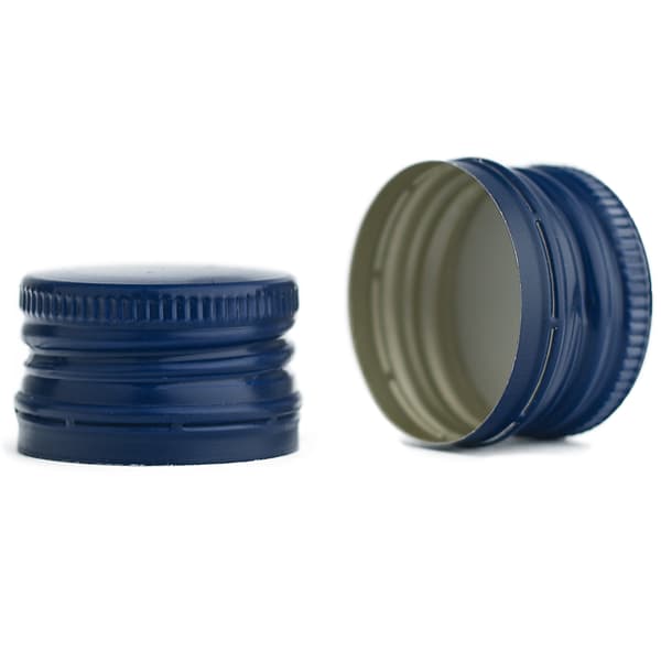 50 stycken!! Kapsyler diameter 28 mm MARINBLÅ