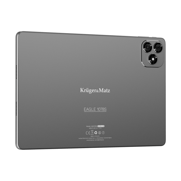 Tablet Kruger&Matz 11” EAGLE 1078S 8/256GB GPS USB-C LTE Android 15 IPS