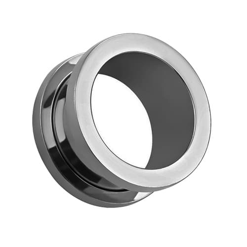 Skruvtunnel i titan, silver - PT-131 18 mm