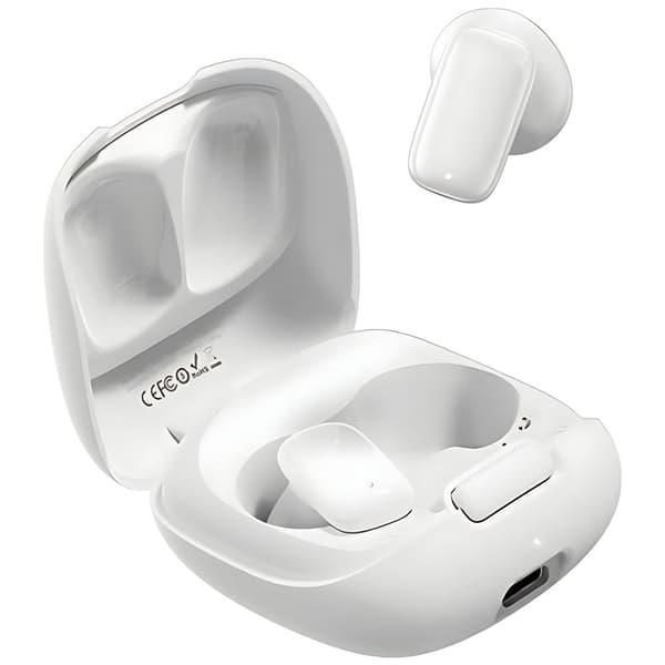 USAMS Bluetooth 5.3 TWSID-serien trådløse hovedtelefoner hvide BHUID02 (ID25)