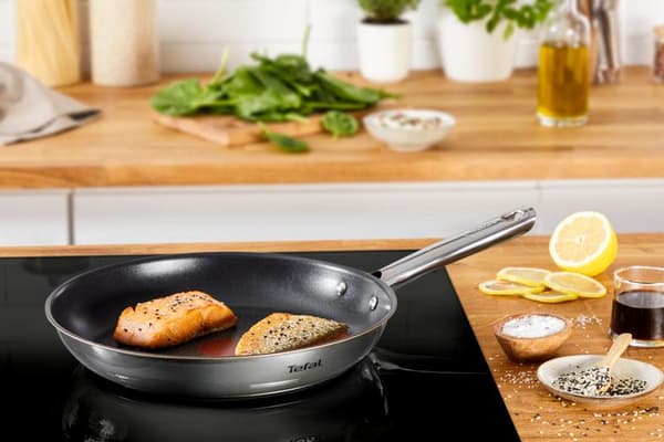 TEFAL G732S234 Sæt af stegepander Sølv-sorte