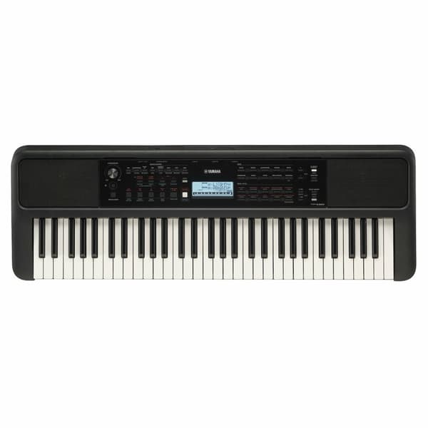 Yamaha PSR-E383 Keyboard, 61 Tangenter, Sort, Med Metronom