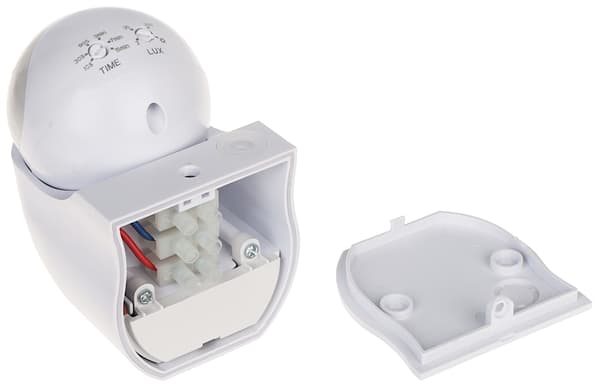 PIR-SENSOR MD-08B7 AC 230V FÖR EL-HEMBELYSNINGSKONTROLL