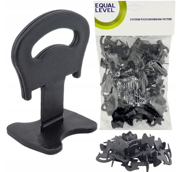 Fliseniveausystem Equal Level Sæt 500 klips 1.5mm 100 kiler
