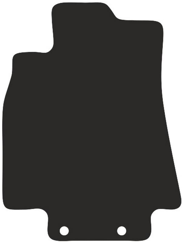 Polyamid gummibelagt førermåtte til Mercedes A-Klasse W169 hatchback 2004-2012
