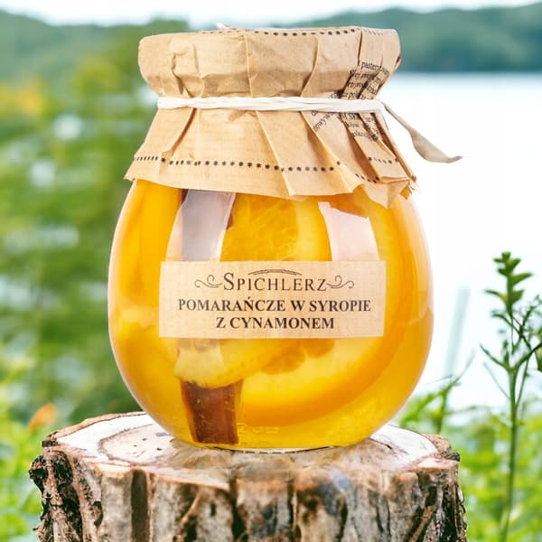 Appelsiinit kanelisiirapissa teetä varten