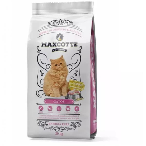 Maxcotte Gatos 20 kg tørfoder til katte med kylling