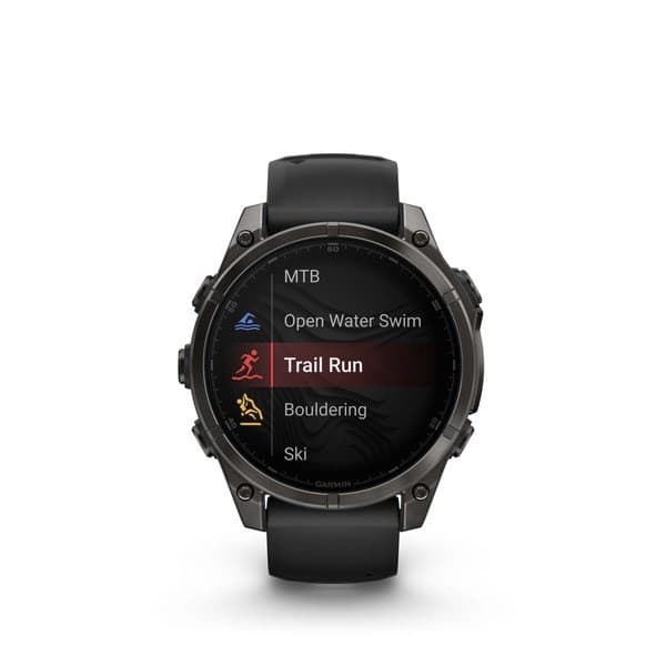 Garmin Fenix 8 AMOLED -älykello, musta, 47 mm, GPS
