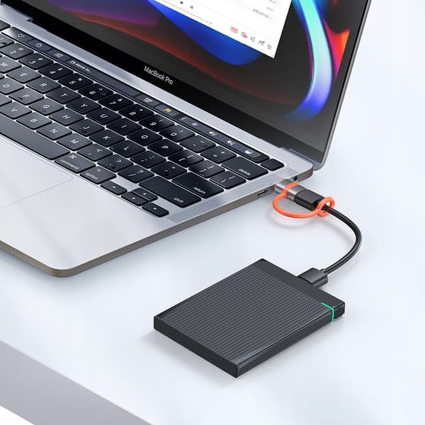 MCDODO ADAPTER USB-A 3.0 TILL USB-C TILL USB TYP C 3A 5GBPS OTG