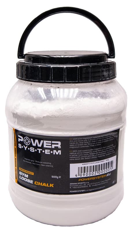 POWER-SYSTEM MAGNESIA GYM LÖSKRIT 500 g