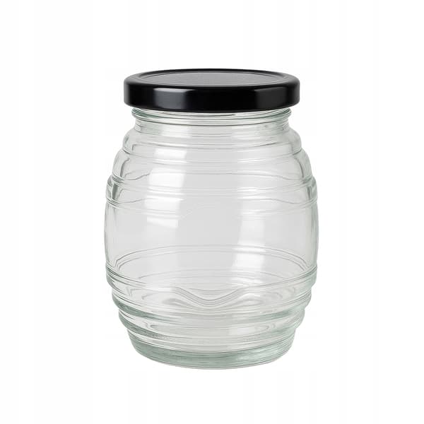 Glasburk UL 180 ml för honungsylt, sylt, ljus, presentflaskor