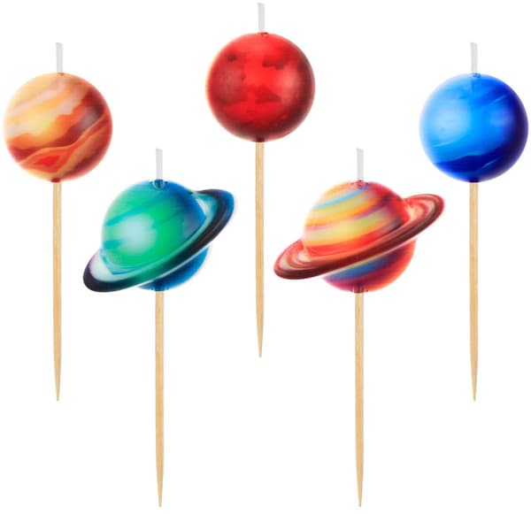 Planets picker lys 5 stk.