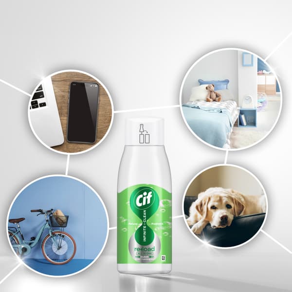 911170 CIF Refill Ref Ren Lime og Citron 590ml