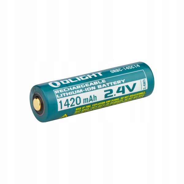 Olight 2,4 V:n akku I5R-taskulampulle, USB-ladattava