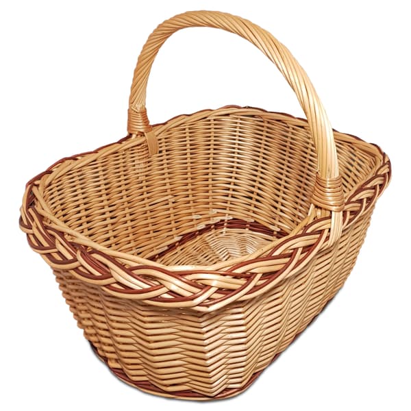 Flätkorg Inköpskorg Picknick Svampar Miastowy