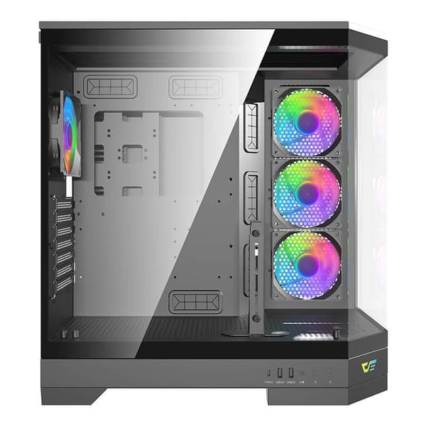 Darkflash DQX90 tietokoneen kotelo (musta)