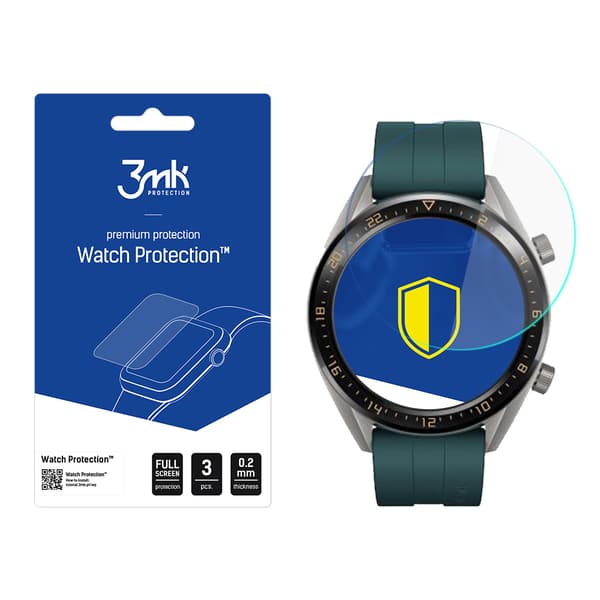 Huawei Watch GT Active - 3mk kellonsuoja FlexibleGlass