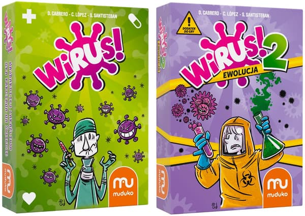 Muduko VIRUS-spilsæt + EVOLUTION-UDVIDELSE